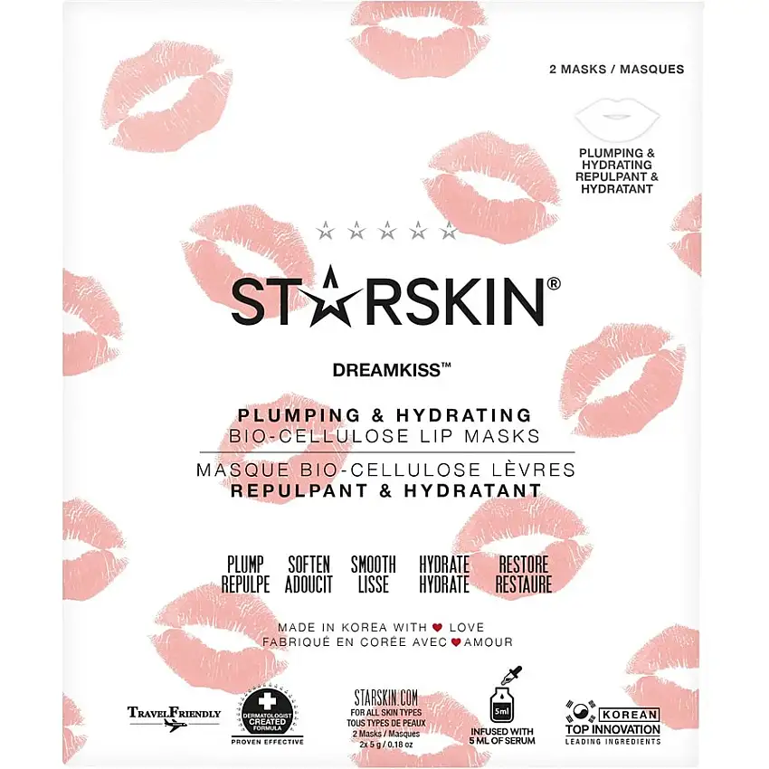 StarSkin Ansigt Plumping & Hydrating Lip Masks Dreamkiss 2 x 5 g