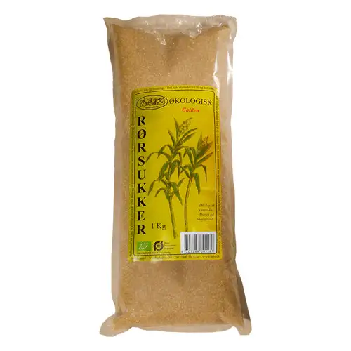 Rørsukker Golden Økologisk | 1 kg