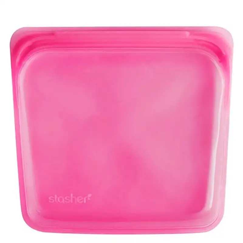 Stasher Silikone Pose Medium Raspberry (1 stk)