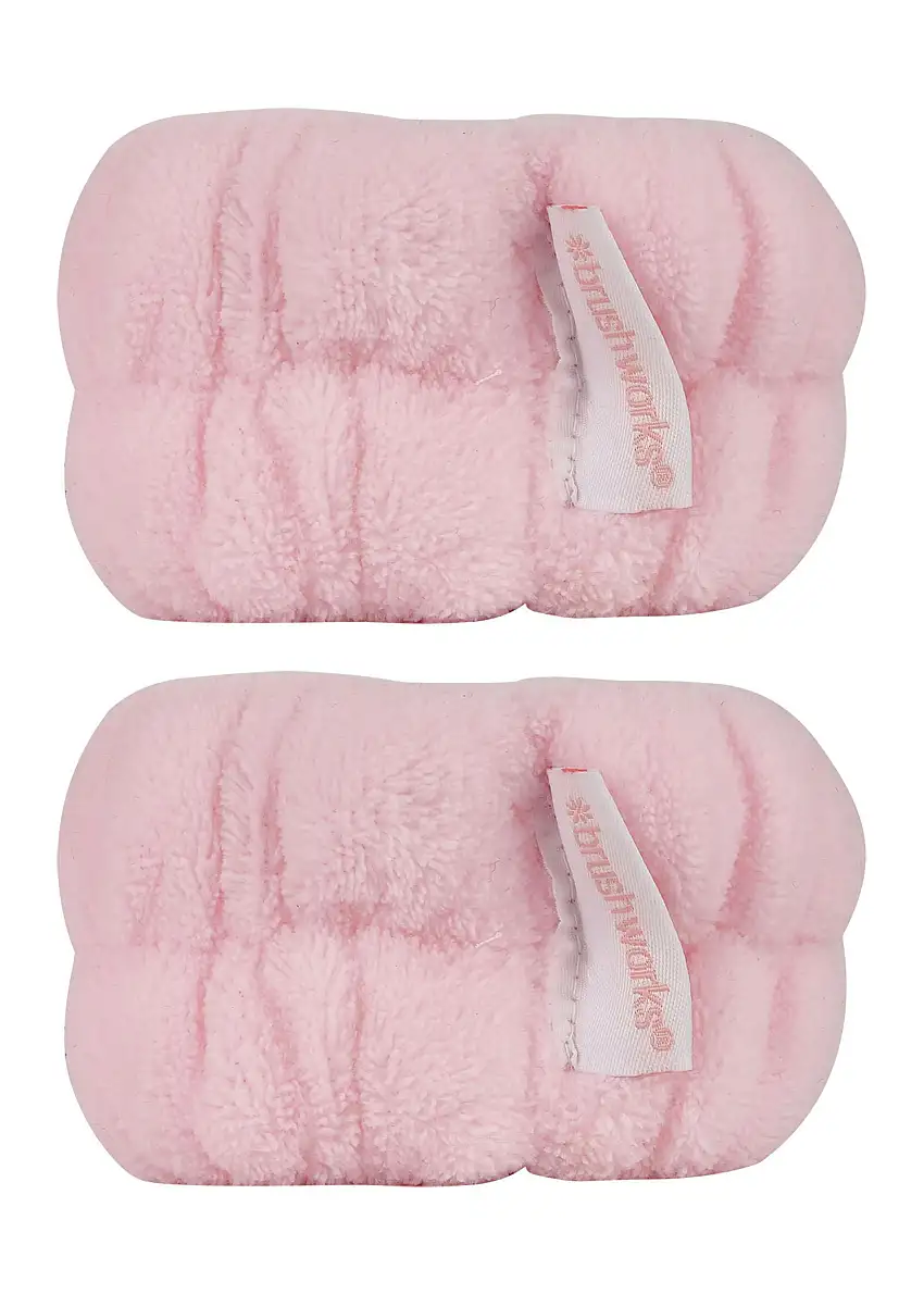 brushworks Microfibre Wrist Wash Bands 2 stk