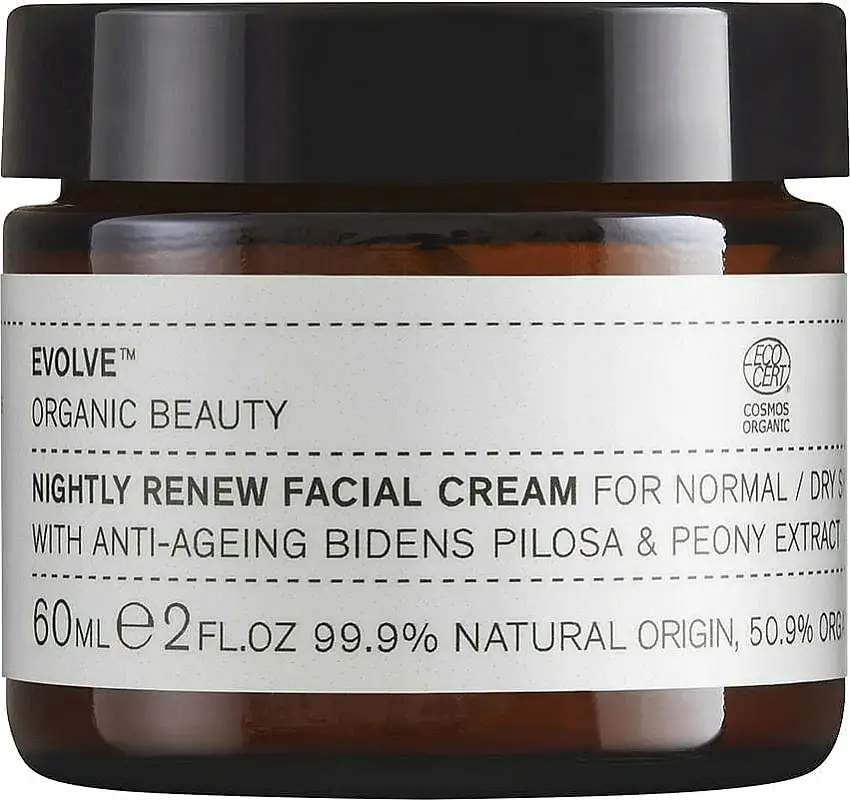 Evolve Organic Beauty Nightly Renew Facial Cream 60 ml