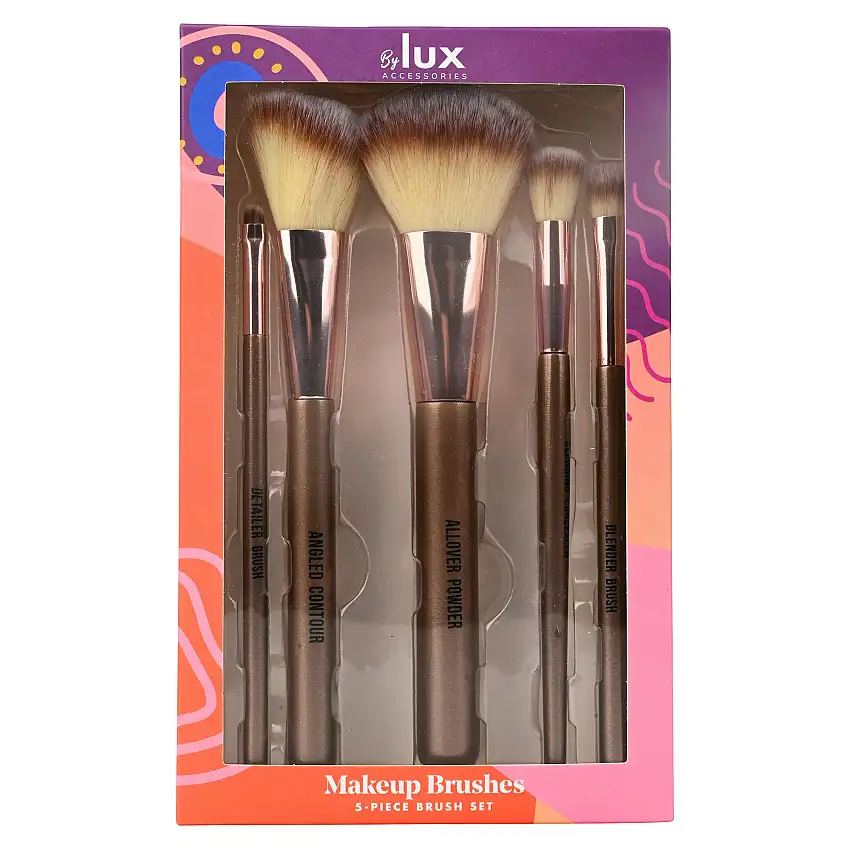 By Lux Makeup Brushes 5 stk