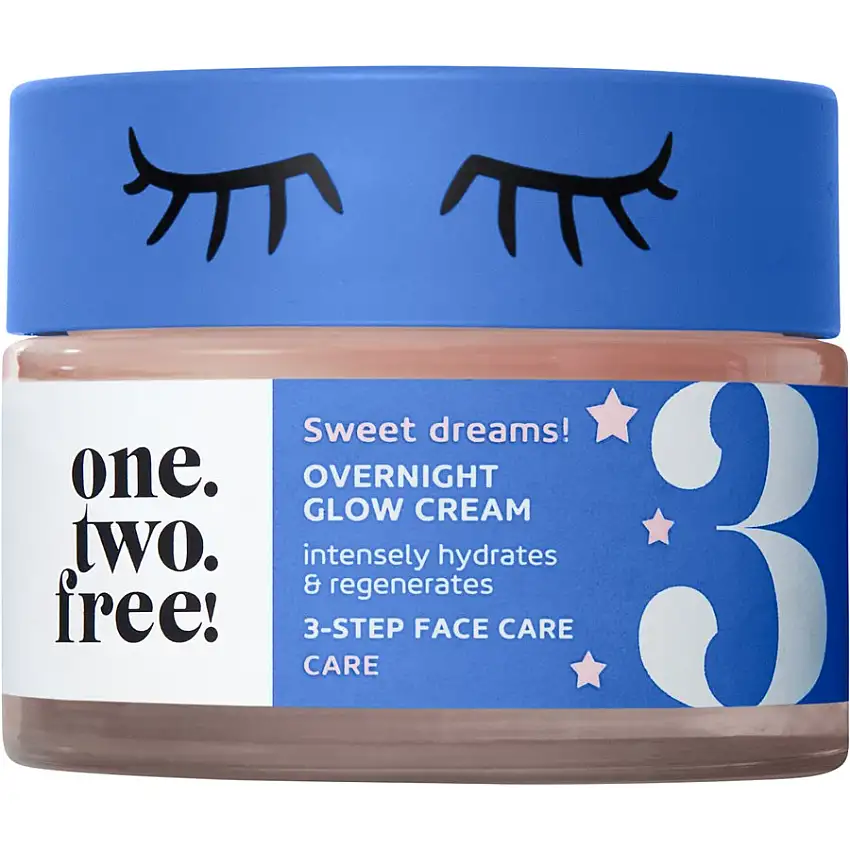 One.two.free! Ansigtspleje Overnight Glow Cream 50 ml