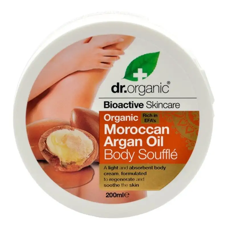 Dr. Organic Body Soufflé Argan (200 ml)