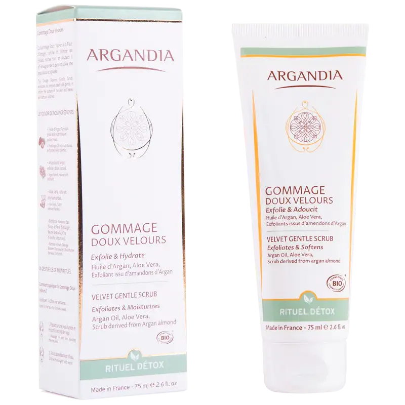 Argandia Velvet Gentle Scrub, Orange Blossom (75 ml)