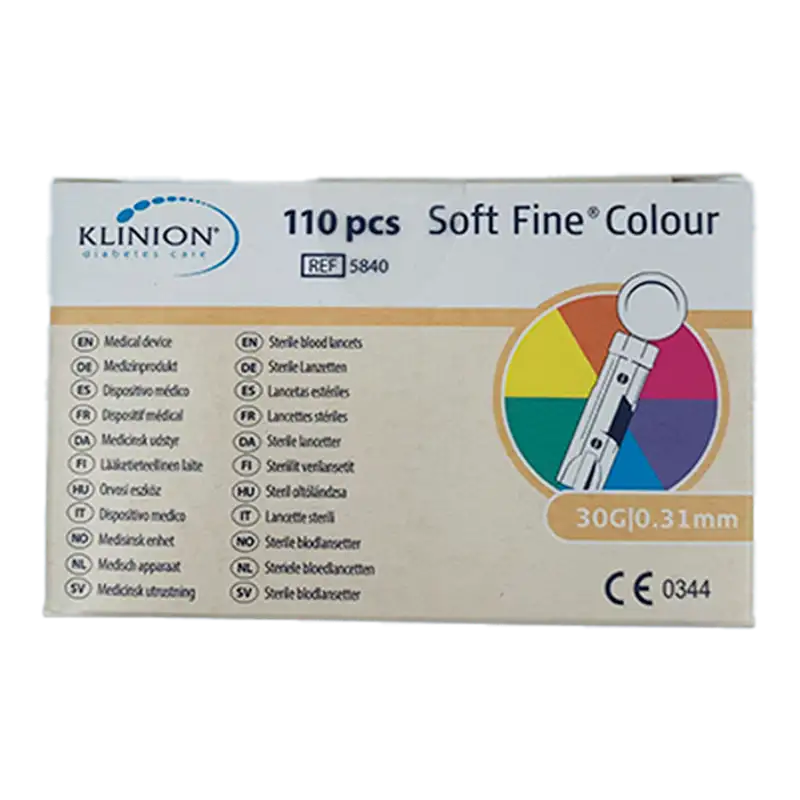 Klinion Softfine Lancet, Steril, 30G (110 stk)