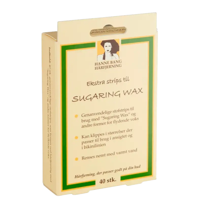 Hanne Bang Ekstra Strips Til Sugaring Wax (40 stk)