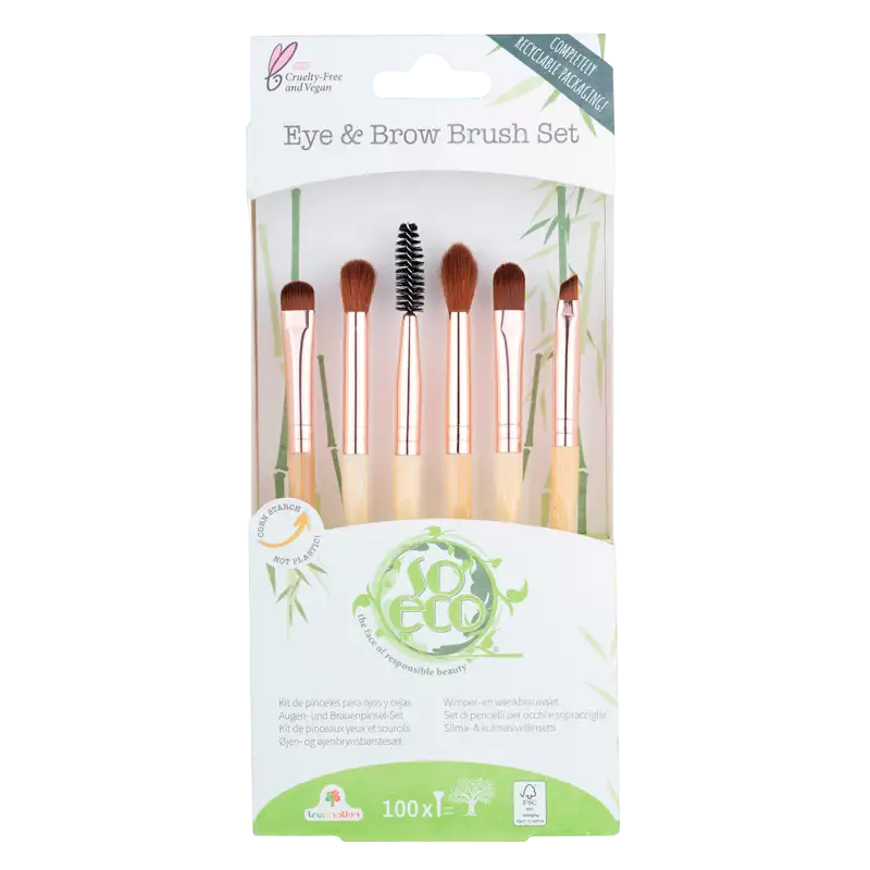 So Eco Eye Brush Kit (6 stk)