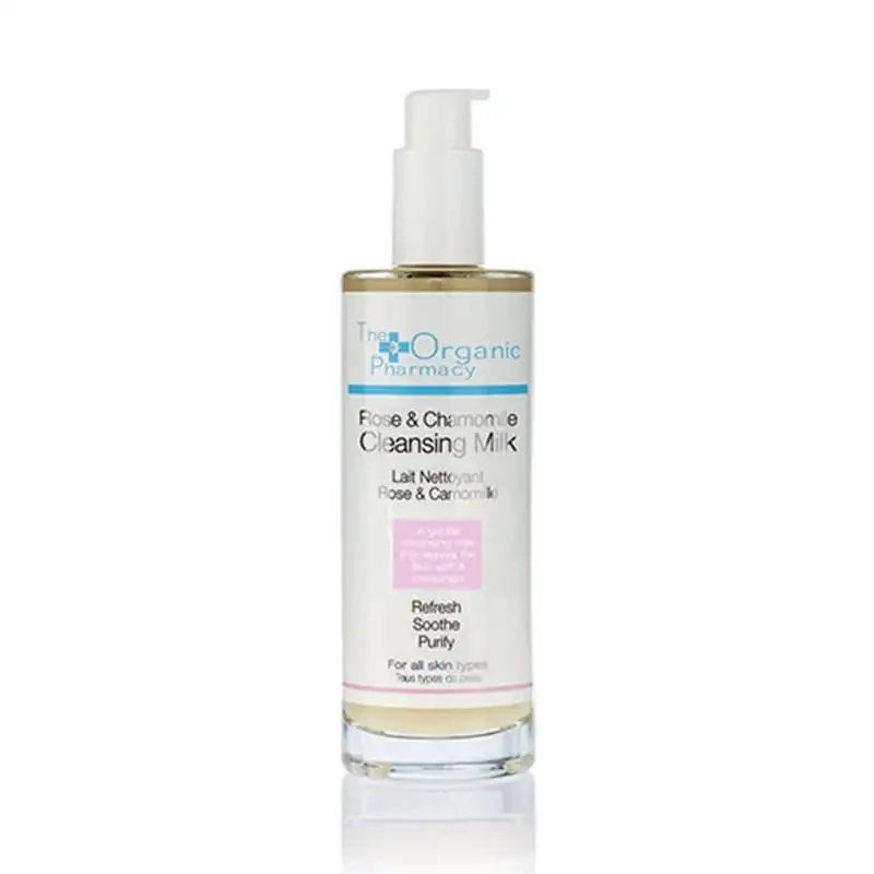 The Organic Pharmacy Rose & Chamomile Cleansing Milk (100 ml)