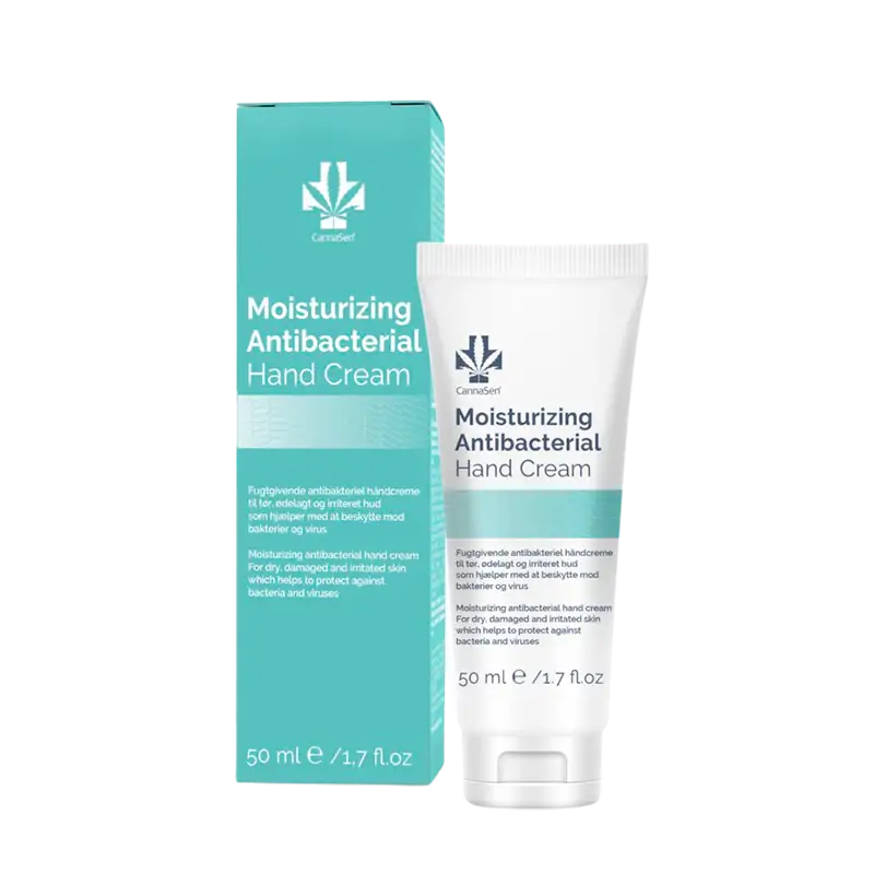 CANNASEN CBD Moisturizing Antibacterial Hand Cream (50 ml)
