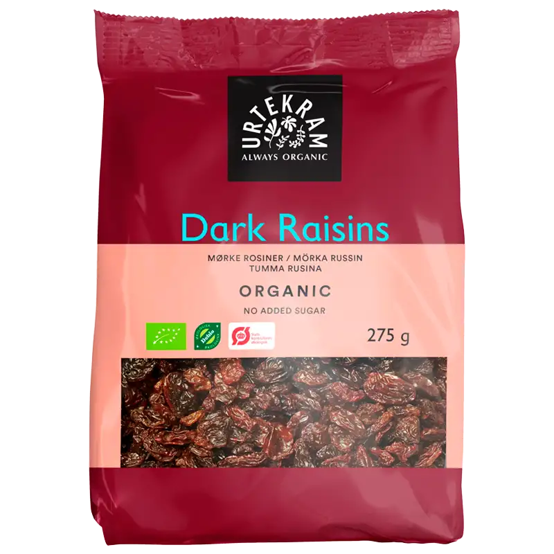 Urtekram Mørke Rosiner Ø (275 g)