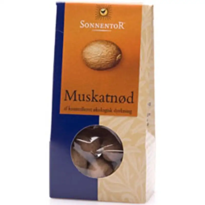 Muskatnød, Sonnentor Ø 25 gr.