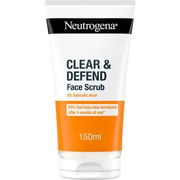 Clear & Defend Face Scrub