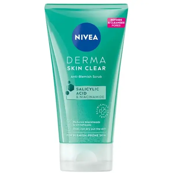 Nivea Derma Skin Clear Anti Blemish Scrub