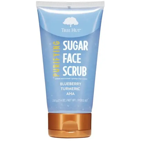 Tree Hut Purifying Face Scrub Blueberry Turmeric