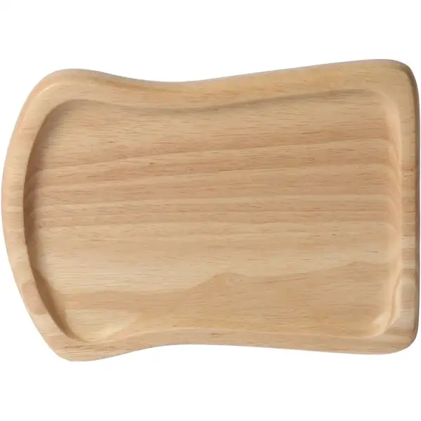 Serveringsbræt i Gummitræ