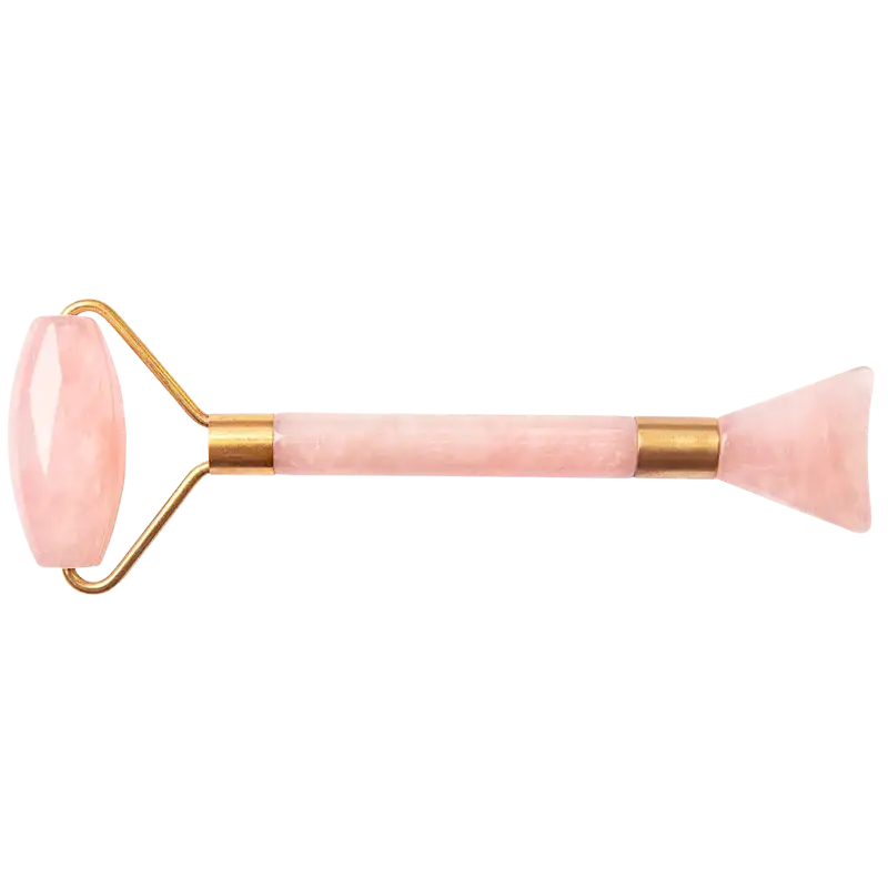 A Pure Mind Faceroller Gua Sha Mix Rose Quartz (1 stk)