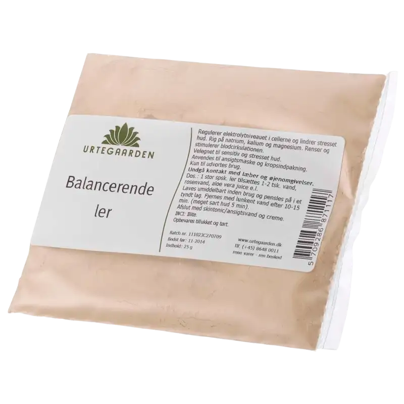 Urtegaarden Balancerende Ler (25 g)