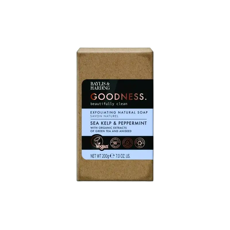 Baylis & Harding Goodness Sea Kelp & Peppermint Soap (200 g)