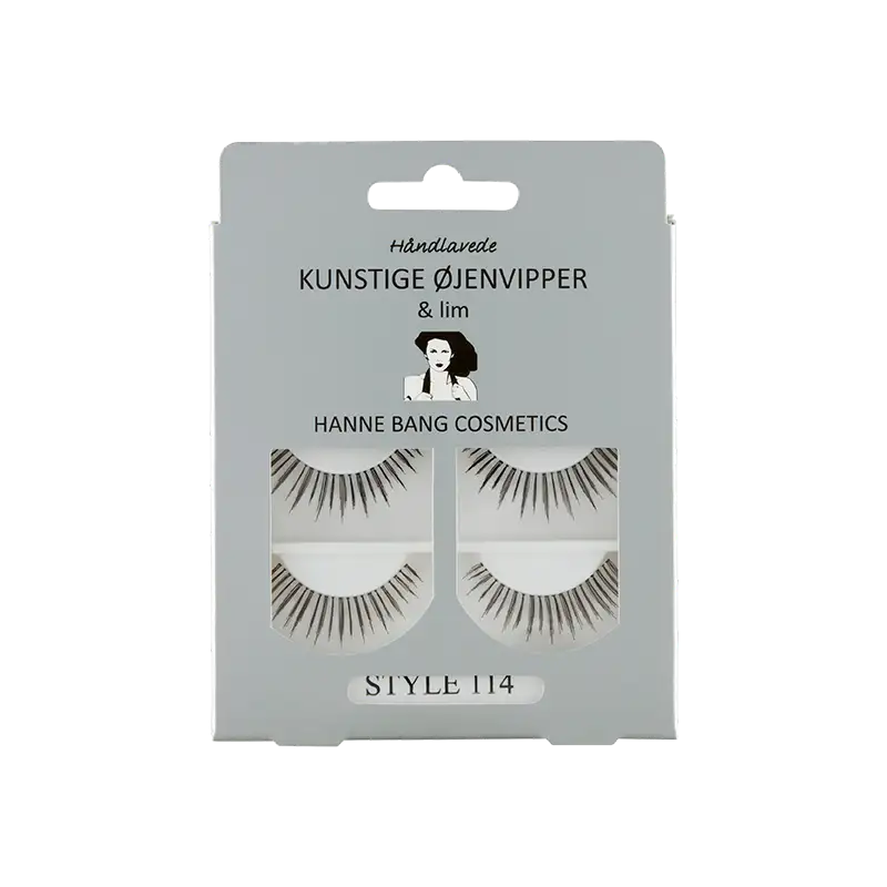 Hanne Bang Kunstige Øjenvipper Nr. 114 (2 par)