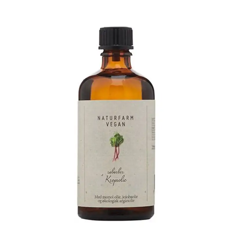 Naturfarm Kropsolie Rabarber (100 ml)
