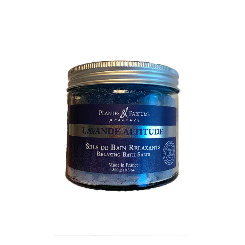 Plantes & Parfumes Relaxing Bath Salts Lavande Altitude (300 g)