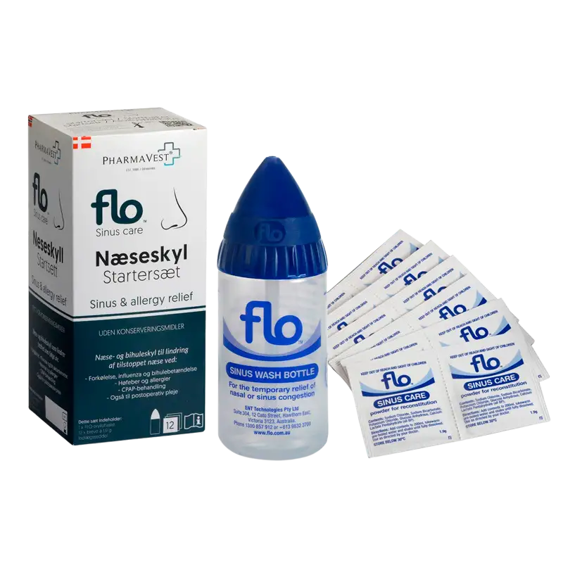 FLO Næseskyl Startersæt 12 Refill (1 sæt)