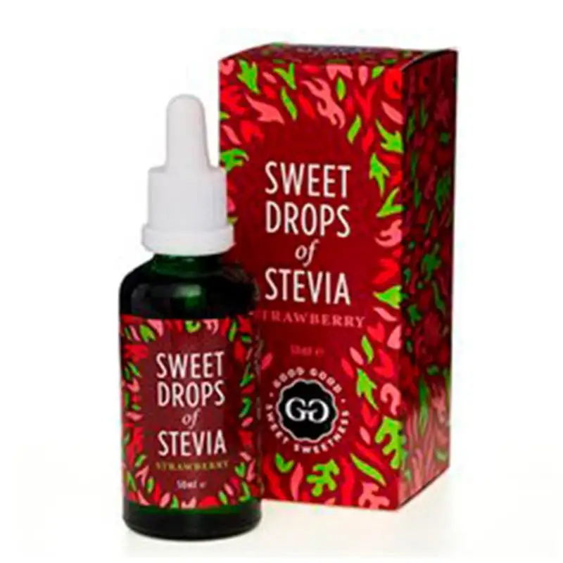 Good Good Stevia Dråber Jordbær (50 ml)