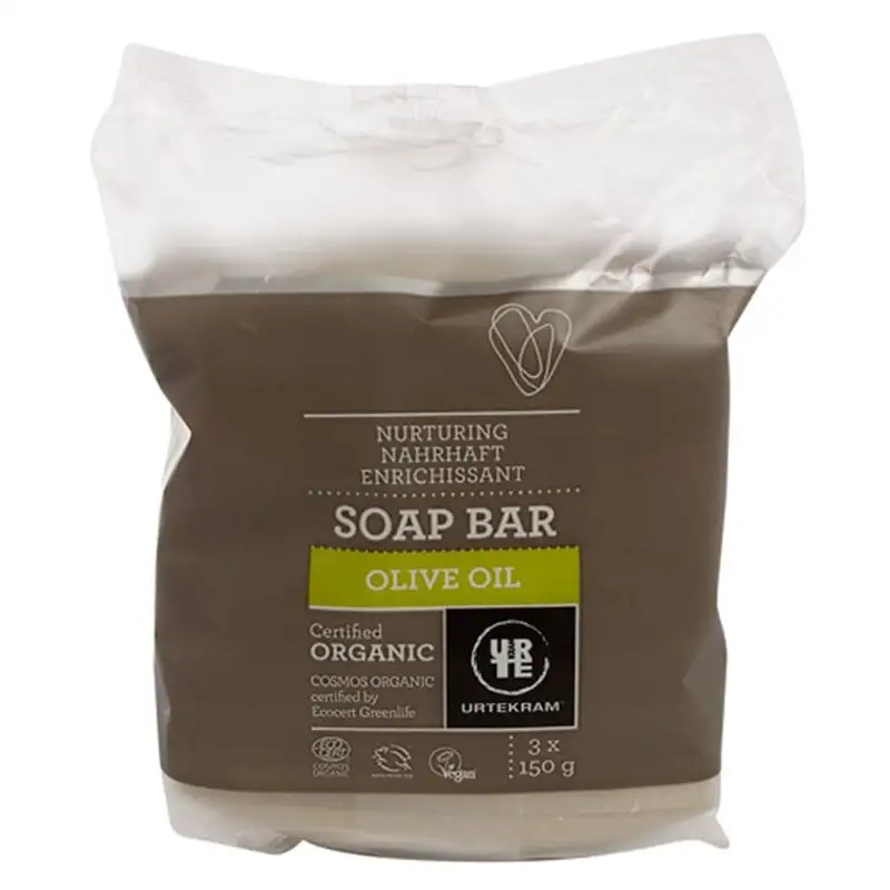 Urtekram Olive Oil Soap Bar Ø (3 x 150 gr)