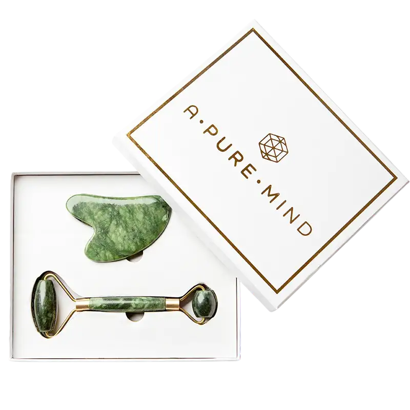 A Pure Mind Faceroller Gua Sha Jade (1 stk)