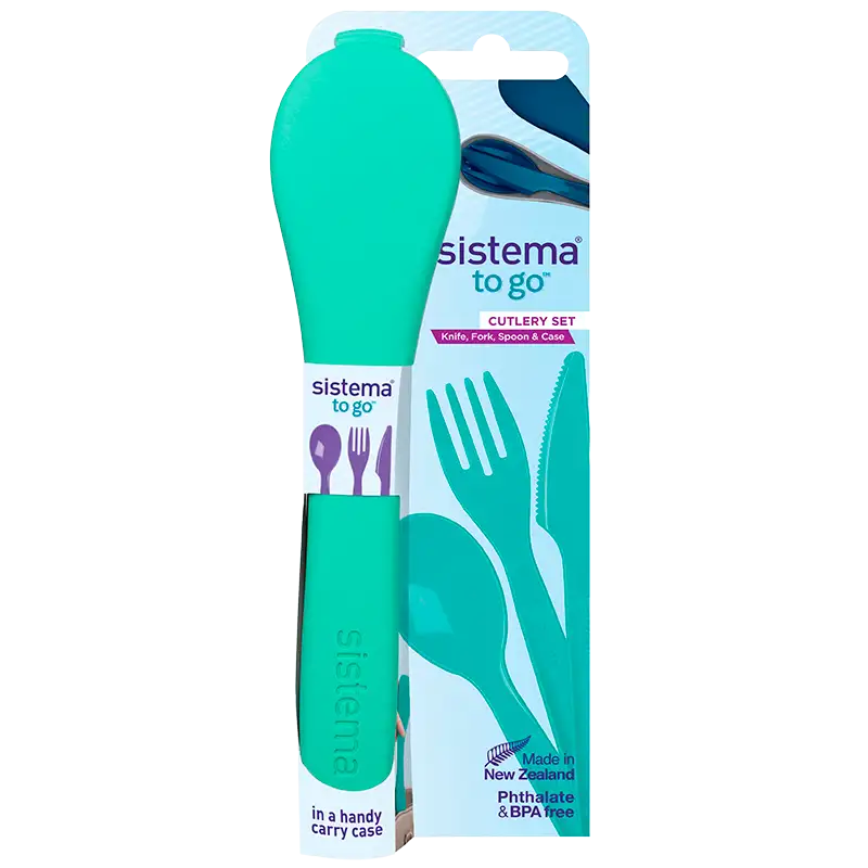 Sistema Bestiksæt To Go Grøn (1 stk)