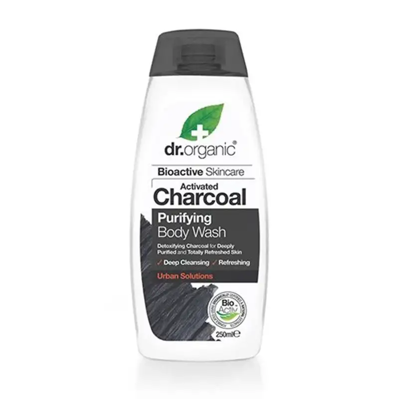 Dr. Organic Body Wash Charcoal Purifying (250 ml)