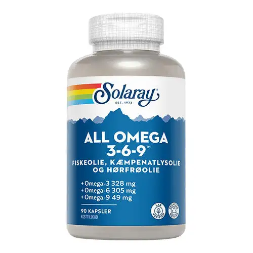 All Omega 3-6-9 | 90 kapsler
