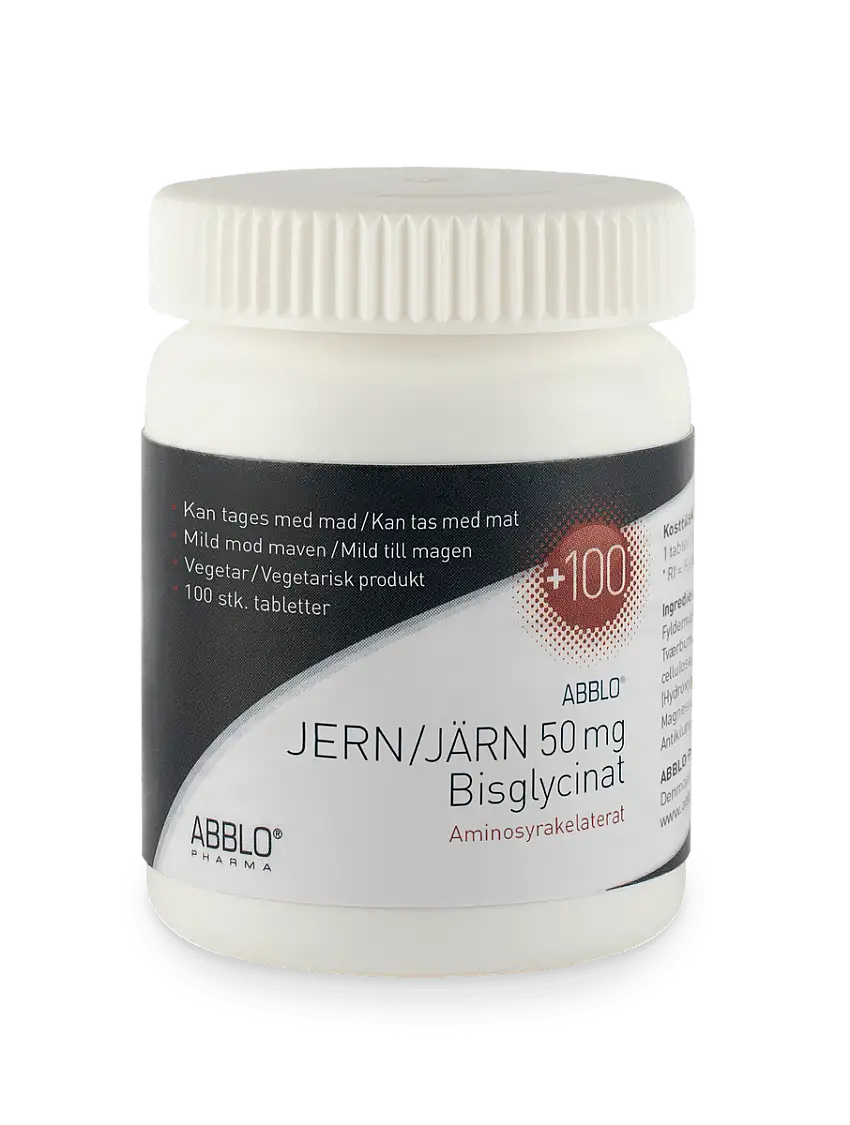 ABBLO Jern 50 mg - 100 tabl.