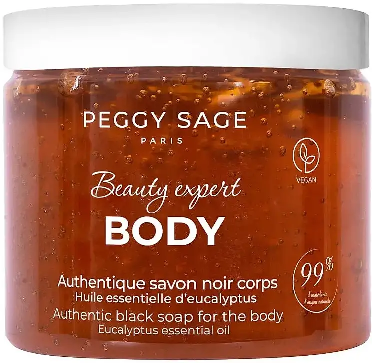 Black Body Soap with Eucalyptus 25380736