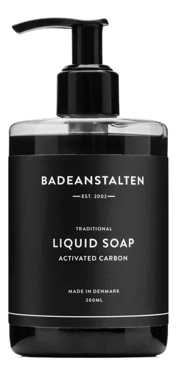Badeanstalten Flydende Sæbe Aktivt Kul - 300 ml