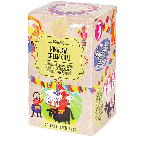 Chai Himalayan Green Te Økologisk | 20 br