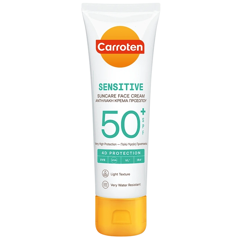 Carroten Face Sensitiv Cream SPF 50 - 50 ml