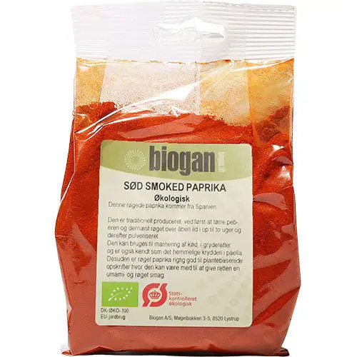 Sød røget paprika Ø