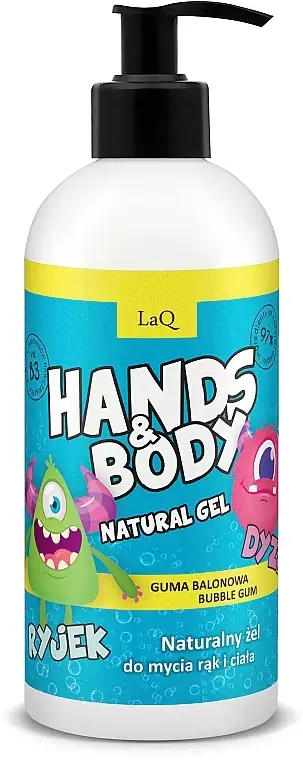 Hånd- og krops rensende gel til børn 95839909