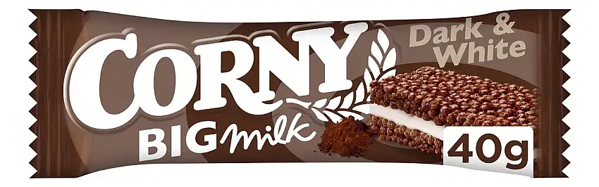 Corny Big Milk Sandwich Dark / White - 40 g