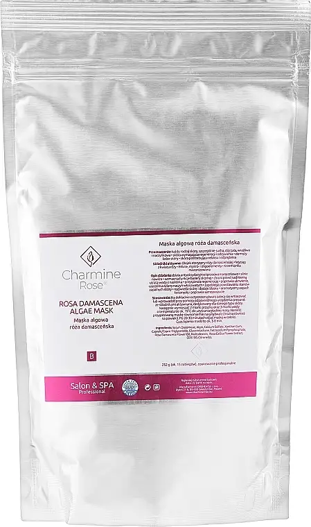 Alginat maske til ansigt med damask rosenolie 34260160