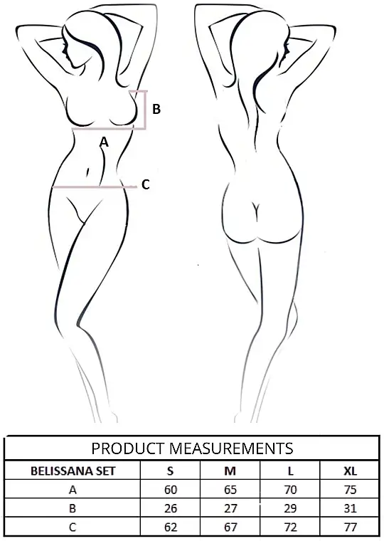 Dame undertøjssæt 'Belissana', hvid 63625918