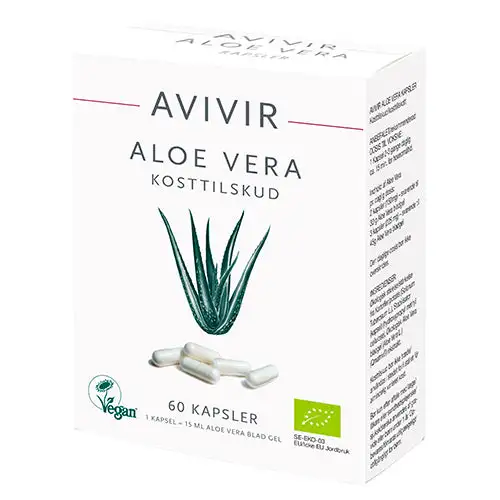 Aloe Vera Kapsler | 60 kapsler
