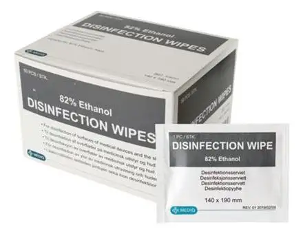 Desinfektionsservietter u. glycerol - 50 stk.