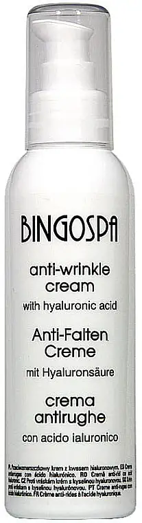 Anti-rynke ansigtscreme med hyaluronsyre 74240532