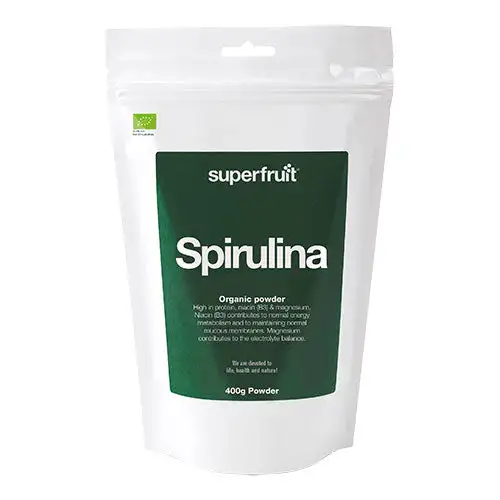 Spirulina Powder Økologisk | 400 gr