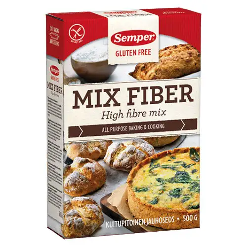 Semper Brødmix Med Fiber Glutenfri | 500 gr