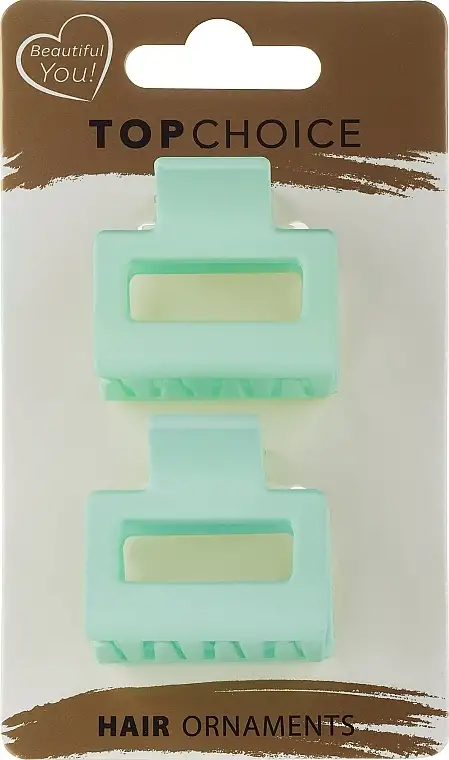 Hårklips, 183188+1, 2 stk., mintfarvet 43825393