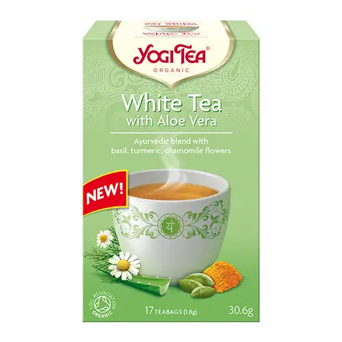 Te White Tea Økologisk M. Aloe Vera | 17 br